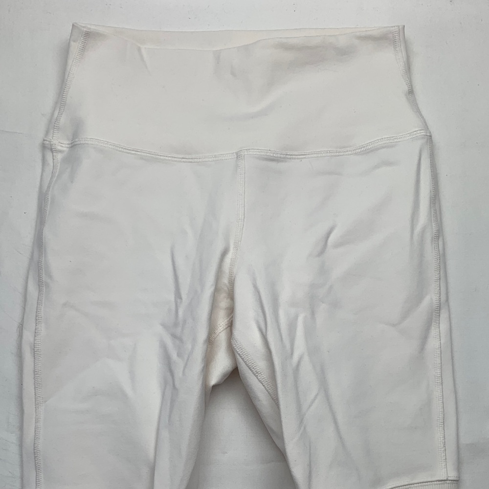 ALO size medium Goddess leggings High-Waist White bone Women’s Athletic leggings - Picture 4 of 10